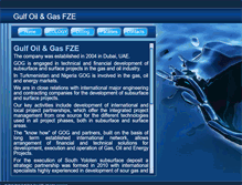 Tablet Screenshot of gulfog.com